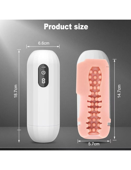 Wodoodporny Masturbator Silikonowy B-Series Pulse Grip