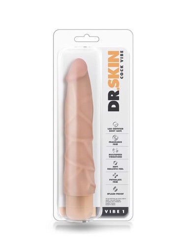 Dr Skin Wibrator Realistyczny Vibe 1 Flesh PVC
