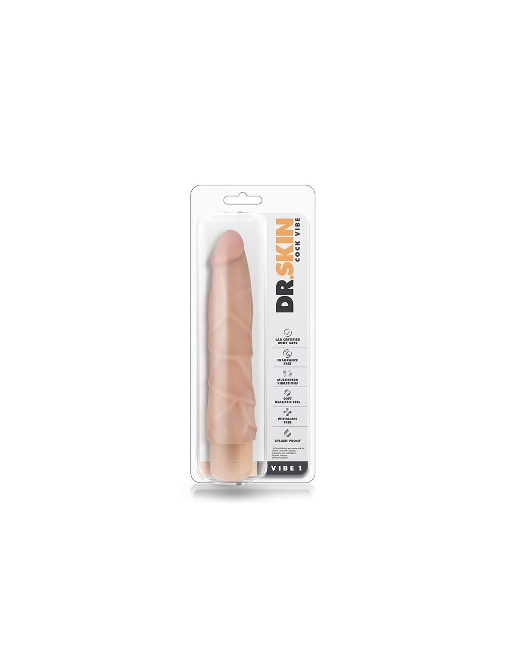 Dr Skin Wibrator Realistyczny Vibe 1 Flesh PVC