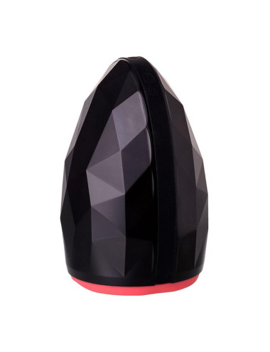EROTIST Magma  Rechargeable masturbator with heating, Silicone, Black, 12 cm