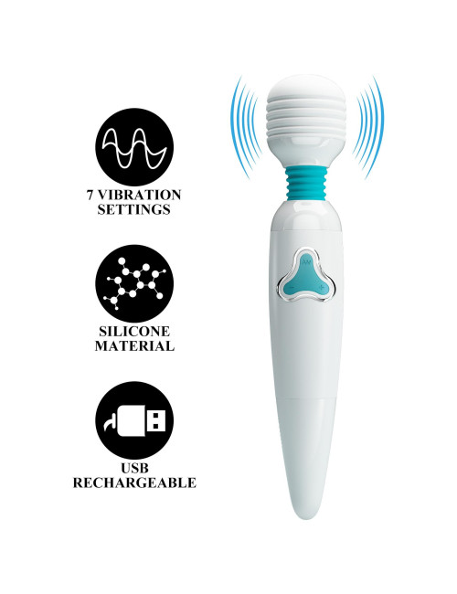 CLOUD Wibrator 7 Funkcji Silicone ABS Masażer Zabawka