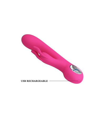 PRETTY LOVE - CARINA, PINK, USB, 7 function