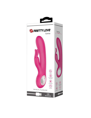 PRETTY LOVE - CARINA, PINK, USB, 7 function