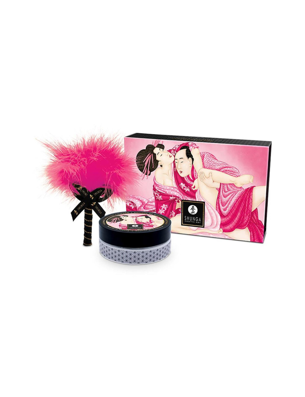 Puder smakowy Raspberry – Puder do masażu na sucho – Słodycze erotyczne
