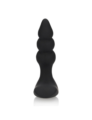 Beaded Vibrating Anal Plug with Remote Control