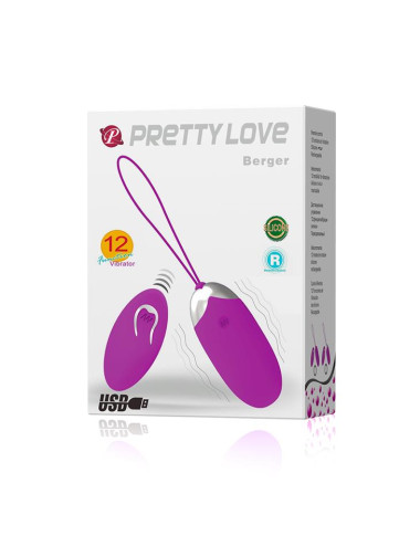 PRETTY LOVE - BERGER EGG 12 function vibrations