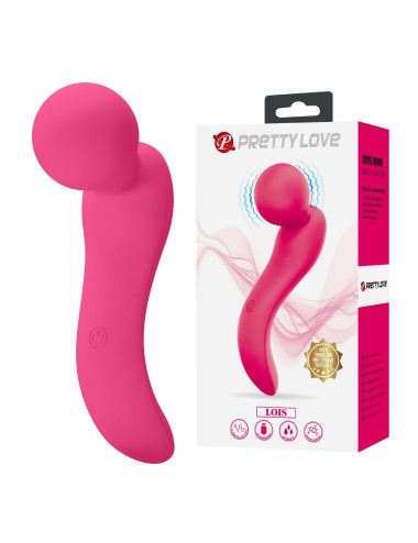 LOIS – Wibrator bezprzewodowy 10 funkcji wibracji, silikon ABS, USB ładowany, wodoodporny – Masażer Zabawki