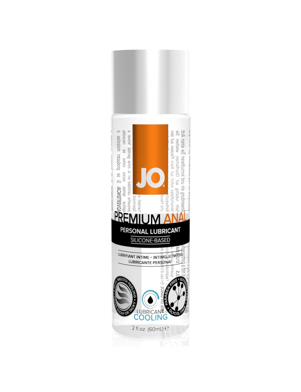 System JO Anal Premium Cool Lubrykant Silikonowy – żel analny, afrodyzjaki, 60 ml