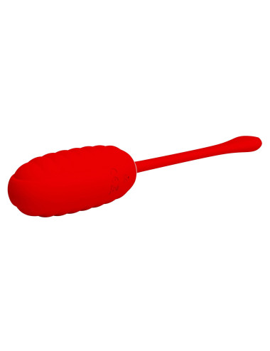 PRETTY LOVE - KIRK EGG Red 12 function vibrations