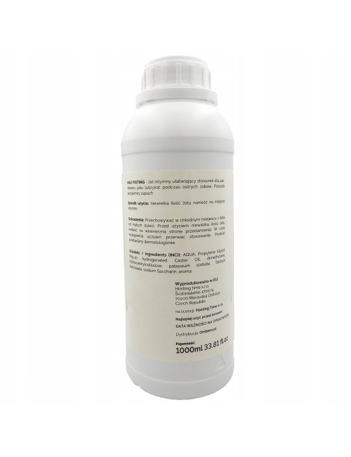 LoveStim Żel-Max Fisting Profesjonalny Żel Analny 1000 ml