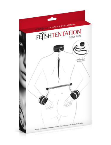 SUBMISSION HANDCUFFS AND COLLAR
