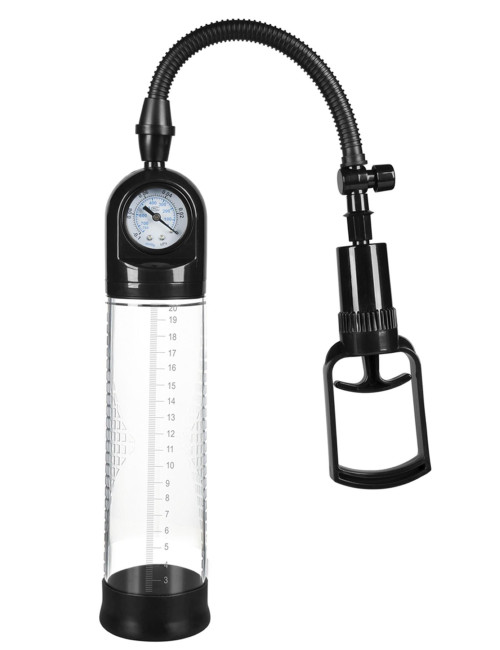 Powerpump MASTER Pompka próżniowa dla mężczyzn Black&Clear - Zabawki Pompki Dla mężczyzn