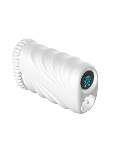 Soft Vibrating Bullet Stroker - Masturbator z Wibracją, Wodoodporny, 10 Trybów