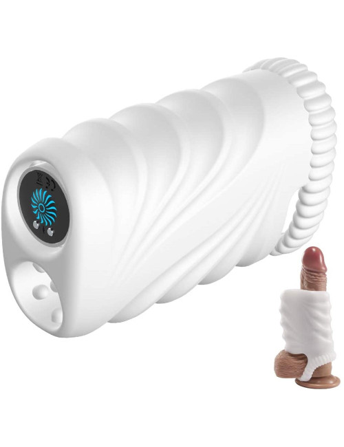 B - Series Cute Soft Vibrating Bullet Stroker Masturbator