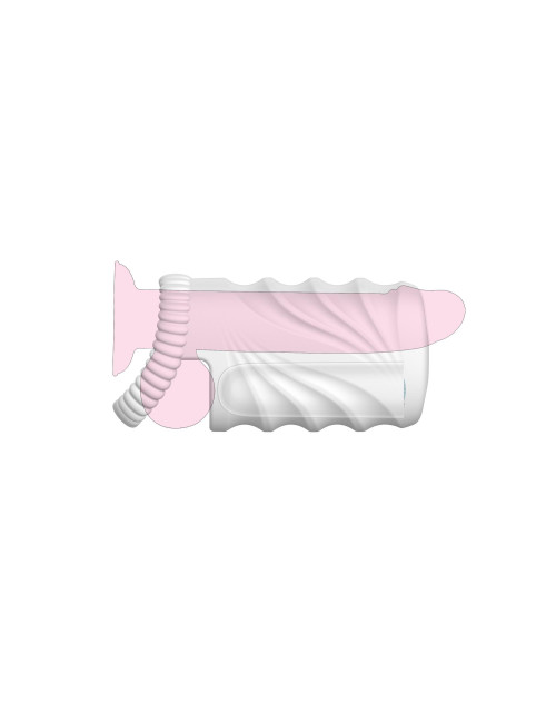 B - Series Cute Soft Vibrating Bullet Stroker Masturbator