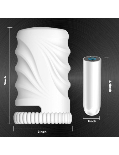 Soft Vibrating Bullet Stroker