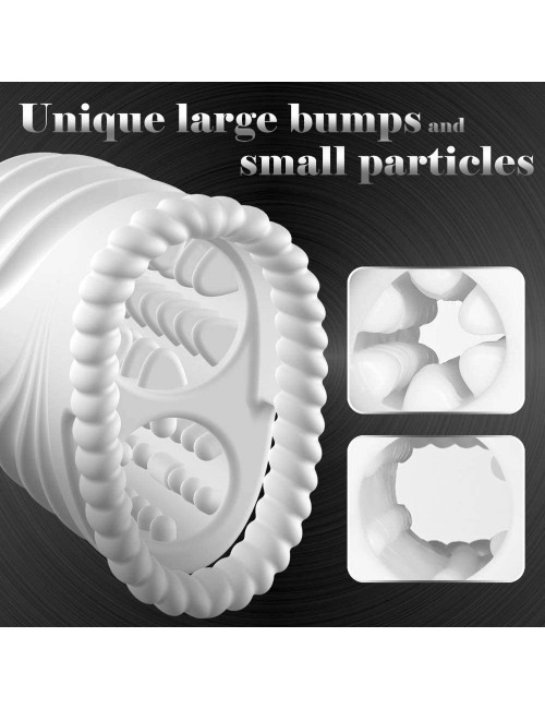 B - Series Cute Soft Vibrating Bullet Stroker Masturbator