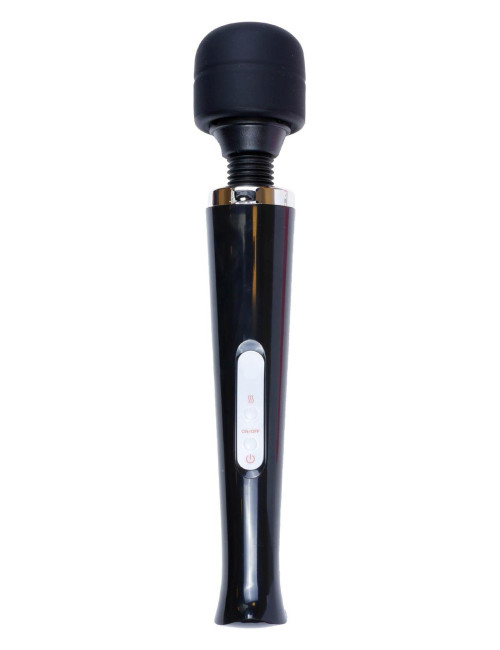Stymulator Magic Massager Wand USB Black - Wibrator 10 Funkcji, Masażer, Zabawki