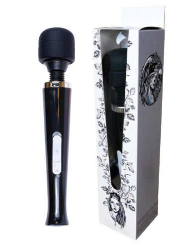 Stymulator-Magic Massager Wand USB Black 10 Function