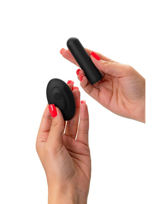 Vibro Bullet z pilotem RealStick CALIBER 7 cm - mini wibrator