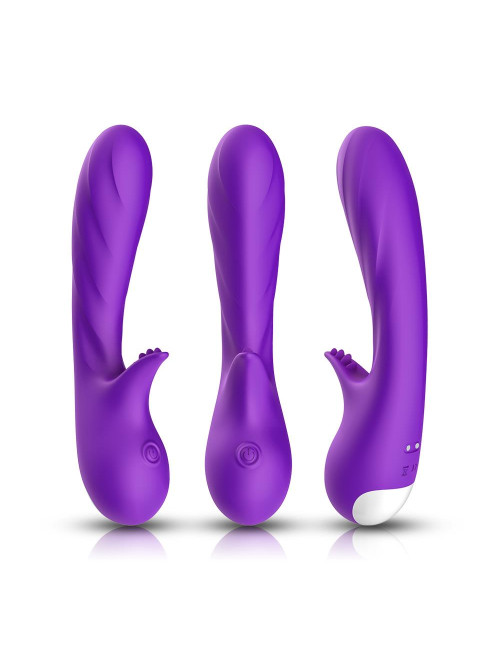 Romance Purple Wibrator Punktu G - Silikon, 9 trybów, wodoodporny, bezpieczny dla ciała