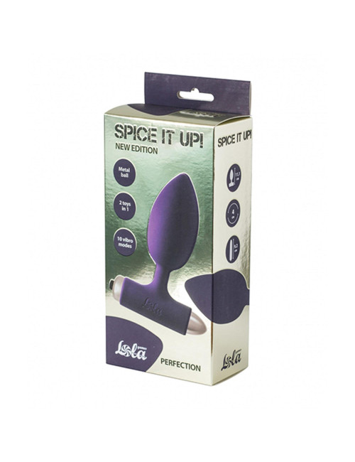 Plug anal wibrujący Spice it up Ultraviolet - New Edition Perfection