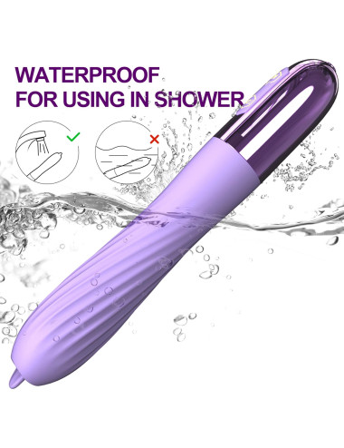 Wibrator-Silicone Vibrator USB, 10 vibration modes, Heating