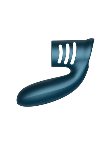 Wibrator-Silicone Ring Blue USB 7 Function