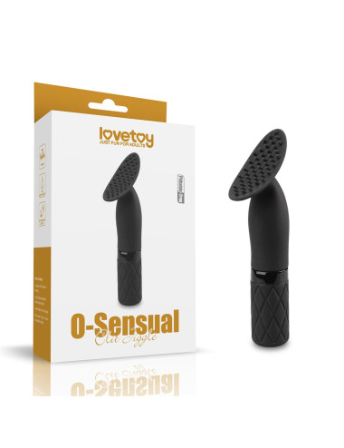 O-Sensual Clit Jiggle – Wibrator silikonowy wodoodporny, stymulator łechtaczki