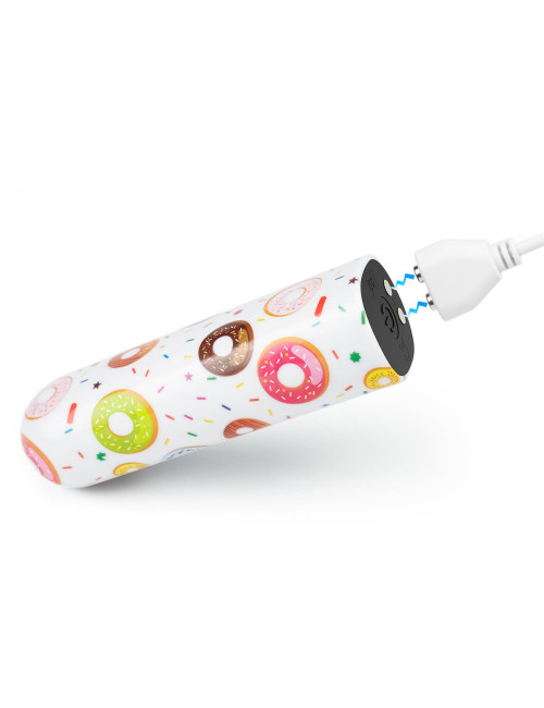 Rechargeable Donut Massager Mini Wibrator USB Wodoodporny ABS Bez ftalanów