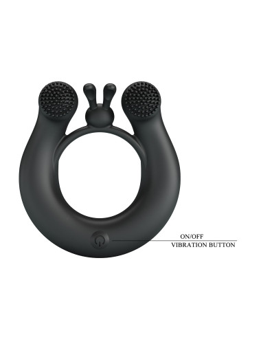 VIBRANT PENIS RING DAHLIA, 12 vibration functions memory function