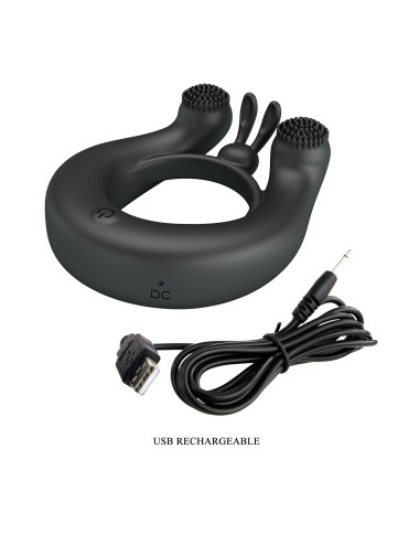 VIBRANT PENIS RING DAHLIA, 12 vibration functions memory function