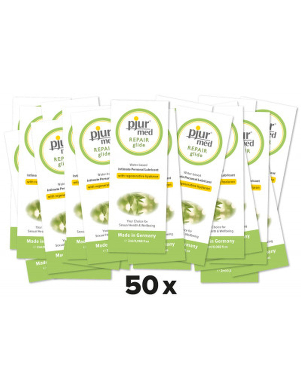 Pjur MED Repair Glide – Regenerujący Żel z Hialuronem 50x2ml