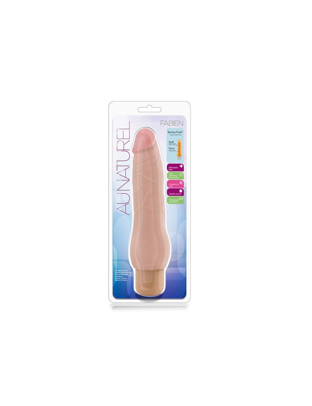Blush Au Naturel Fabien Beige - Realistyczny Wibrator TPE