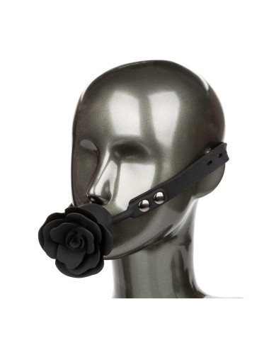 Removable Rose Gag Black