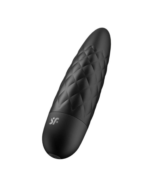 Stymulator Ultra Power Bullet 5 Mini – Mini Wibrator, Zabawki Erotyczne, Silikon, IPX7, Czarny