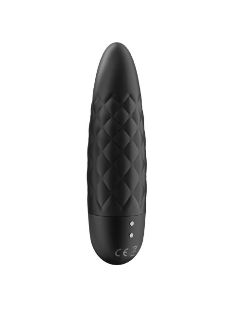 Stymulator Ultra Power Bullet 5 Mini – Mini Wibrator, Zabawki Erotyczne, Silikon, IPX7, Czarny