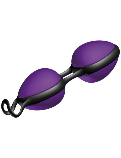 JoyDivision Joyballs Secret Violet-Black - Silikonowe kulki Kegla