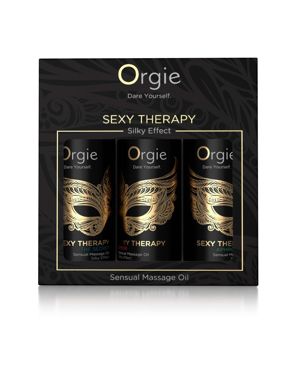 Orgie Zestaw Olejków i Kosmetyków Sexy Therapy Mini Size 3x30 ml