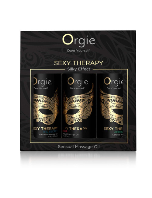 Orgie Zestaw Olejków i Kosmetyków Sexy Therapy Mini Size 3x30 ml