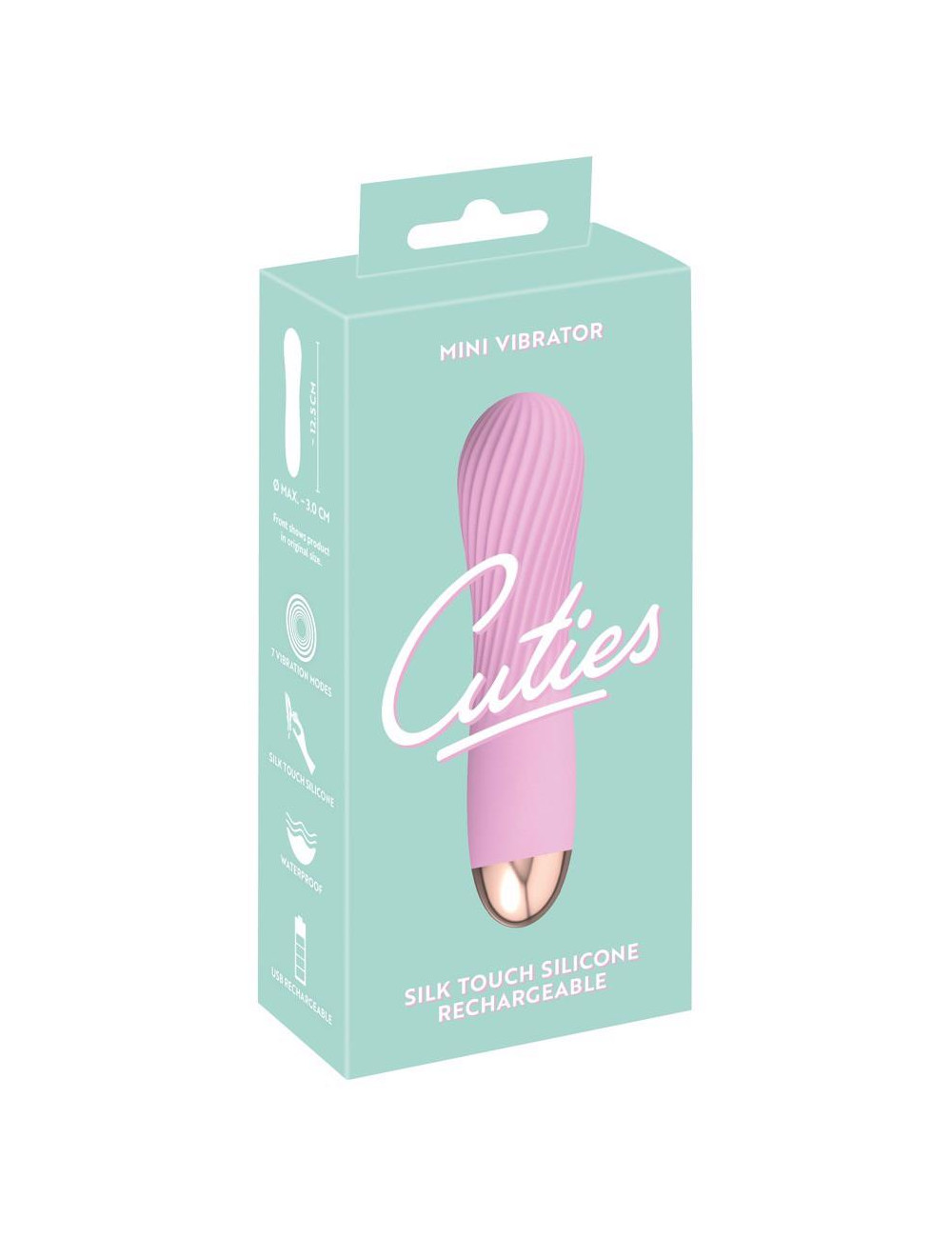 Cuties Mini Vibrator Rose 2.G