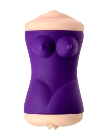 JOS YARA, Masturbator double-sided, TPR, fleshy, 17.5 cm