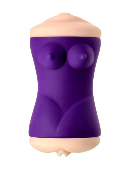 JOS Yara Dwustronny Masturbator – Usta i Pochwa, TPR, 17,5 cm | Zabawki dla dorosłych