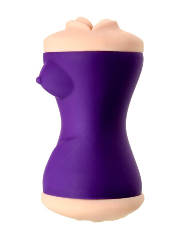 JOS YARA, Masturbator double-sided, TPR, fleshy, 17.5 cm