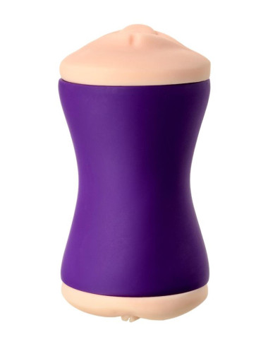 JOS YARA, Masturbator double-sided, TPR, fleshy, 17.5 cm