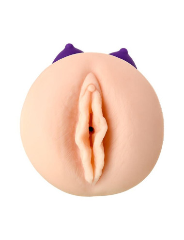 JOS YARA, Masturbator double-sided, TPR, fleshy, 17.5 cm