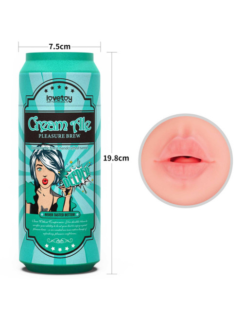 Masturbator TPE Lovetoy Pleasure Brew Cream Ale
