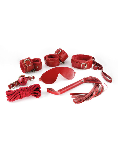 Crushious Zestaw BDSM Dungeons & Maidens Red