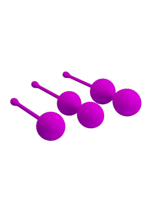 Pretty Love Kegel Ball Fioletowe Kulki Gejszy
