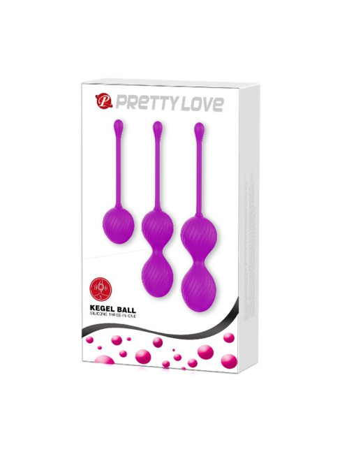 Pretty Love Kegel Ball Fioletowe Kulki Gejszy